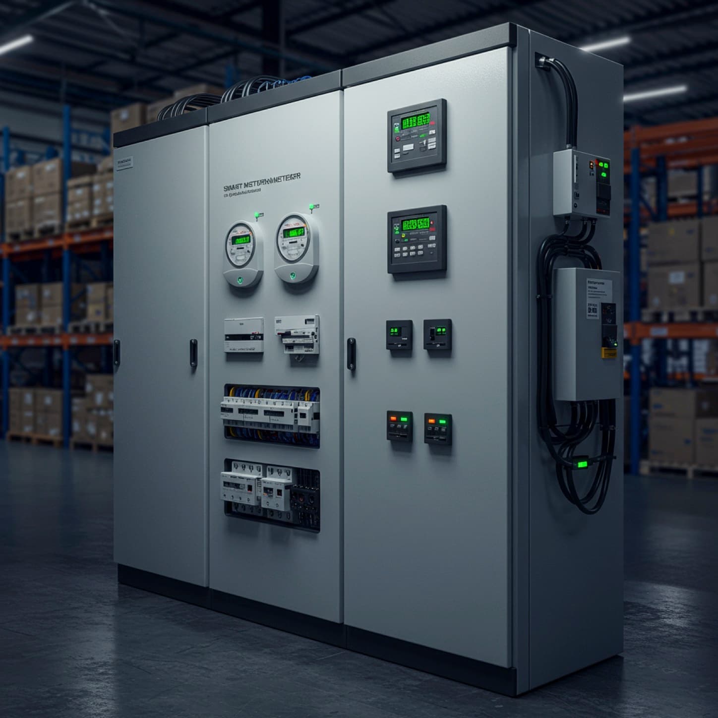 BMS and intelligent systems in LEED industrial building — Mexicali